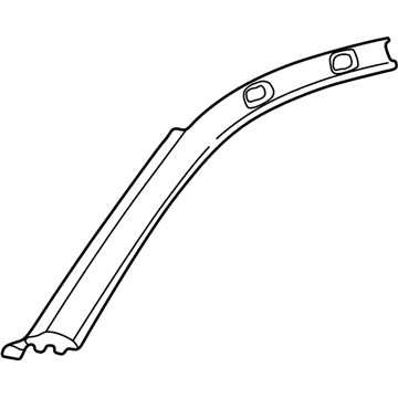 Mercedes-Benz 210-690-34-40-1A21 Hinge Pillar