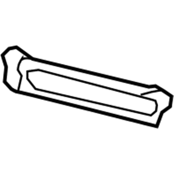 Mercedes-Benz 231-671-01-25 Guide Rail