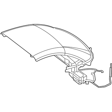 Mercedes-Benz 231-790-33-00-9799 Top Assembly