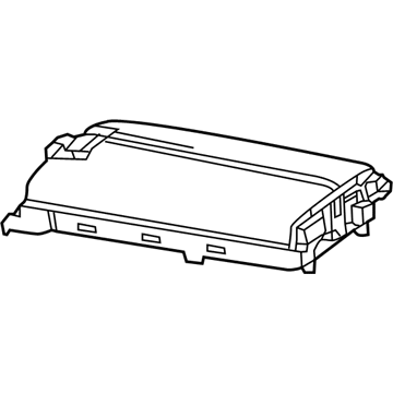 Mercedes-Benz 218-680-81-00-7E80 Lid Assembly