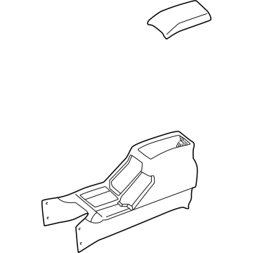 Mercedes-Benz 463-680-04-10-7095 Console