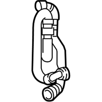 Mercedes-Benz C63 AMG Radiator Hose - 205-501-94-82