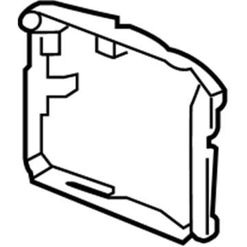 Mercedes-Benz 205-500-39-00 Radiator Bracket