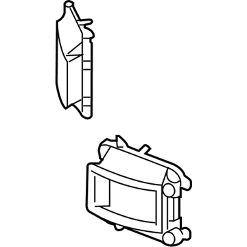 Mercedes-Benz 205-505-33-30 Outer Duct