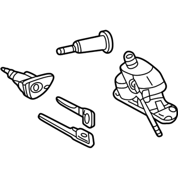 Mercedes-Benz 220-890-15-67-9143 Lock Assembly