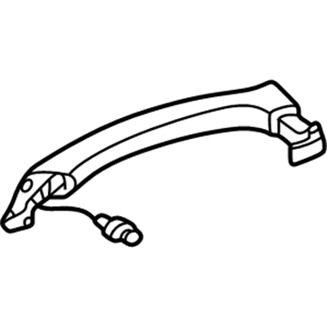 Mercedes-Benz 220-760-05-70-6257 Handle, Outside