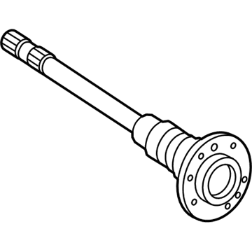 Mercedes-Benz 463-350-32-10 Axle Shafts