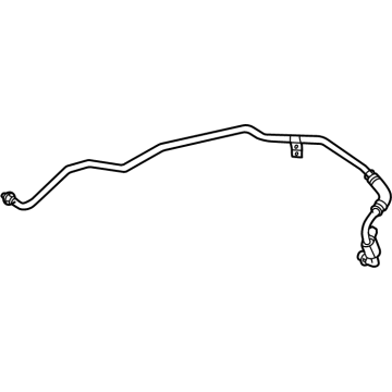 Mercedes-Benz 190-270-15-00 Oil Cooler Line