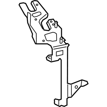 Mercedes-Benz 213-500-56-00 Auxiliary Cooler Bracket