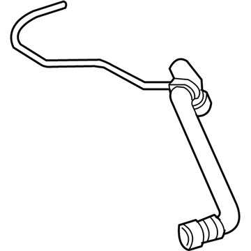 Mercedes-Benz 220-501-66-82 Upper Hose