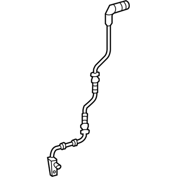 Mercedes-Benz R500 ABS Wheel Speed Sensor - 251-905-61-00