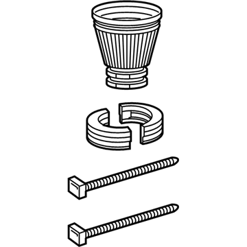 Mercedes-Benz S560e Shock and Strut Boot - 222-323-30-00