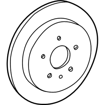 Mercedes-Benz ML55 AMG Brake Disc - 163-423-02-12