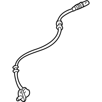 Mercedes-Benz 163-542-20-18 Rear Speed Sensor