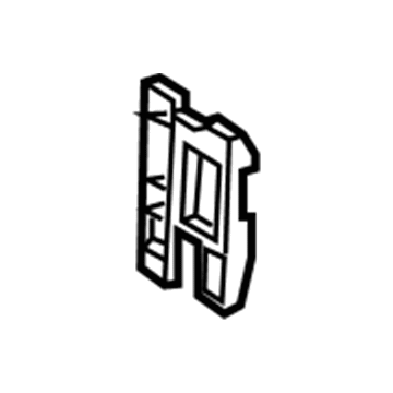 Mercedes-Benz 231-885-02-14 Distance Sensor Bracket