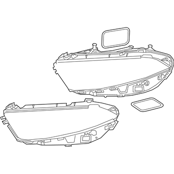 Mercedes-Benz 177-906-05-01 Composite Headlamp