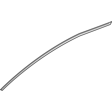 Mercedes-Benz 254-725-09-00 Window Trim