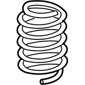 Mercedes-Benz 171-321-08-04 Coil Spring