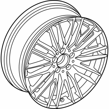 Mercedes-Benz 254-401-49-00-64-7X44 EXCHANGE DISK WHEEL