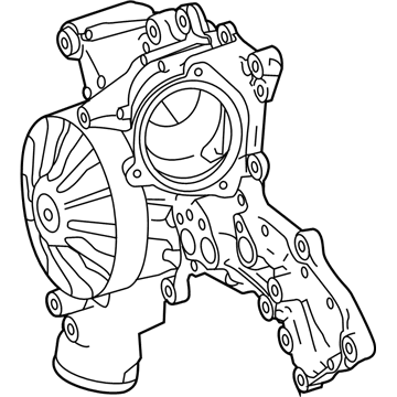 Mercedes-Benz SL63 AMG Water Pump - 157-200-01-07-64