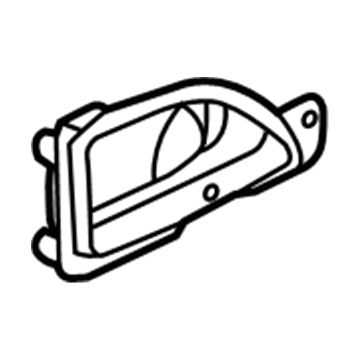 Mercedes-Benz CLS550 Interior Door Handle - 218-760-01-61-9051