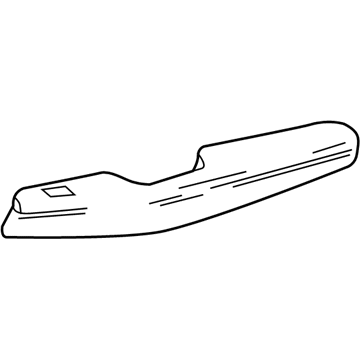 Mercedes-Benz 218-720-06-28-9E38 Armrest