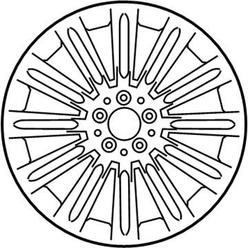 Mercedes-Benz 222-401-18-02-7756 Wheel