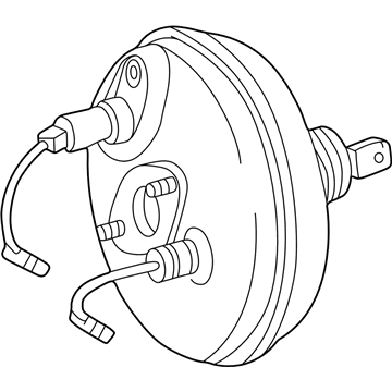 2001 Mercedes-Benz CLK55 AMG Brake Booster - 005-430-44-30