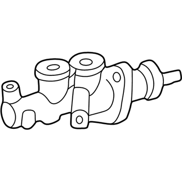 1998 Mercedes-Benz CLK320 Brake Master Cylinder - 005-430-84-01