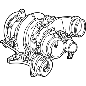 Mercedes-Benz 133-090-04-80-80 Turbocharger