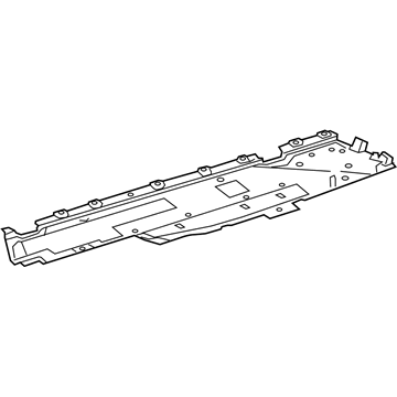 Mercedes-Benz S560e Floor Pan - 222-680-77-07