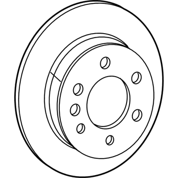 2020 Mercedes-Benz Sprinter 2500 Brake Disc - 910-423-21-00-07