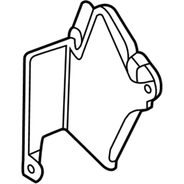 2017 Mercedes-Benz GLA45 AMG Cooling Fan Bracket - 176-501-00-35