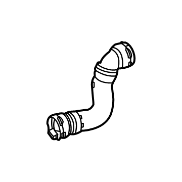 Mercedes-Benz 177-501-36-01 Upper Hose