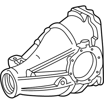 Mercedes-Benz 124-351-05-05 Axle Housing