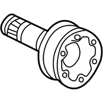 Mercedes-Benz 124-350-61-45 Stub Shaft