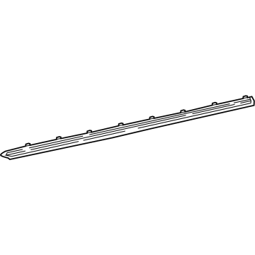 Mercedes-Benz 297-720-11-00 Lower Weatherstrip