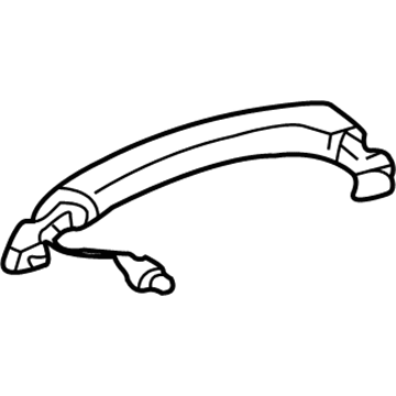 Mercedes-Benz 220-760-14-70-7753 Handle, Outside