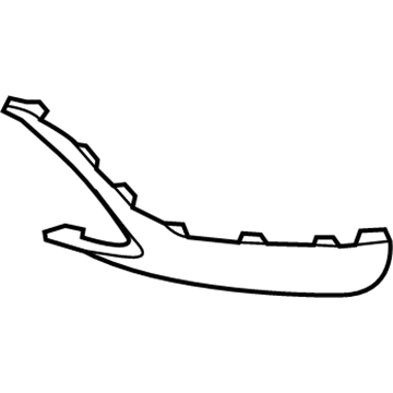 Mercedes-Benz 156-885-11-25 Side Molding