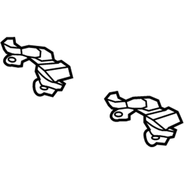 Mercedes-Benz 204-885-22-14 Energy Absorber Bracket