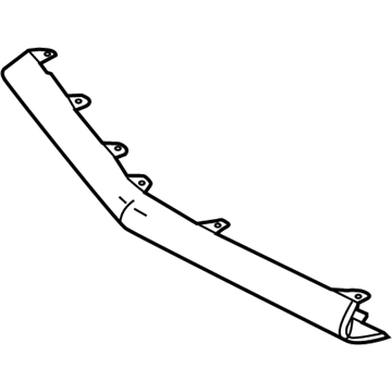 Mercedes-Benz 204-885-16-22-9040 Lower Cladding