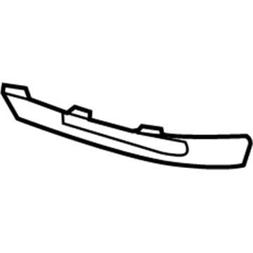 Mercedes-Benz 204-885-31-74 Outer Grille Trim