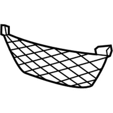 Mercedes-Benz 204-885-15-53 Outer Grille