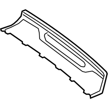 Mercedes-Benz 222-885-00-74-9999 Lower Trim