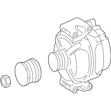 Mercedes-Benz S550 Alternator - 013-154-05-02