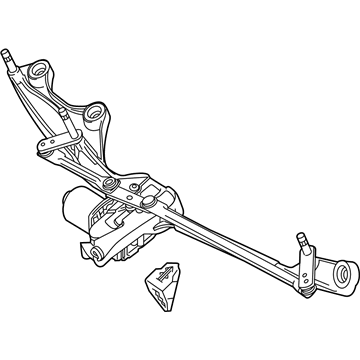 Mercedes-Benz 222-820-78-00 Motor & Linkage