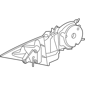 Mercedes-Benz 207-810-12-00 Mirror Assembly