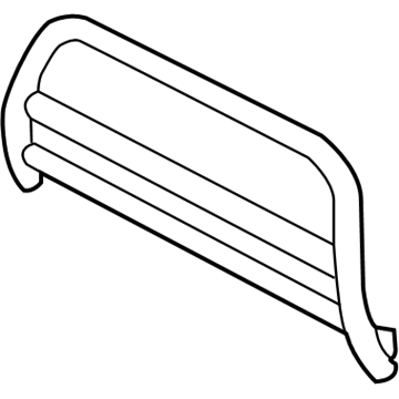 Mercedes-Benz 163-890-07-32 Brush Guard