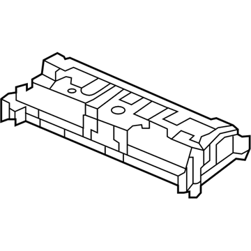 Mercedes-Benz 166-906-39-01 Relay & Fuse Plate