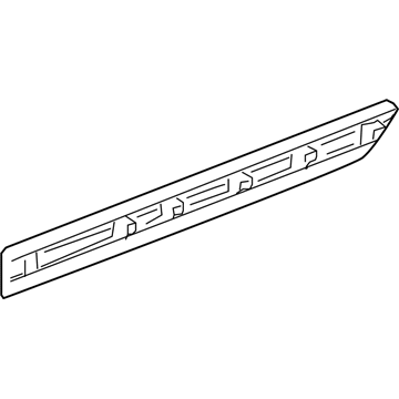 2009 Mercedes-Benz ML550 Door Moldings - 164-690-26-62-9999